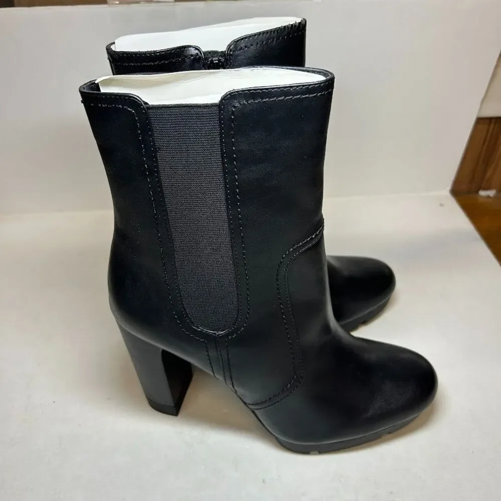 Bar III Womens 10 M Black Graciie High Heeled Platform Boots NIB QK2